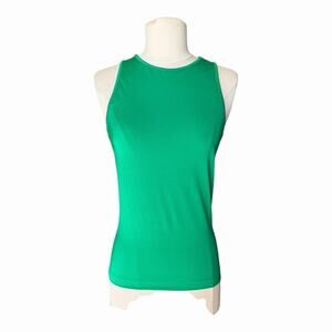 Wolford The Workout Sleeveless Top XS Vibrant Jelly Bean Green NWT Performance